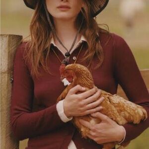 Guest in Residence Elle Plum Cashmere Shirt